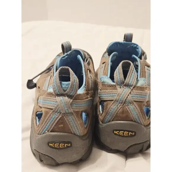 Keen Newport Blue Canvas Slip On Sandals Sz 10 Unisex Hiking Outdoor Comfort Keen Newport Blue Canvas Slip On Sandals Sz 10 Unisex Hiking  main image 4